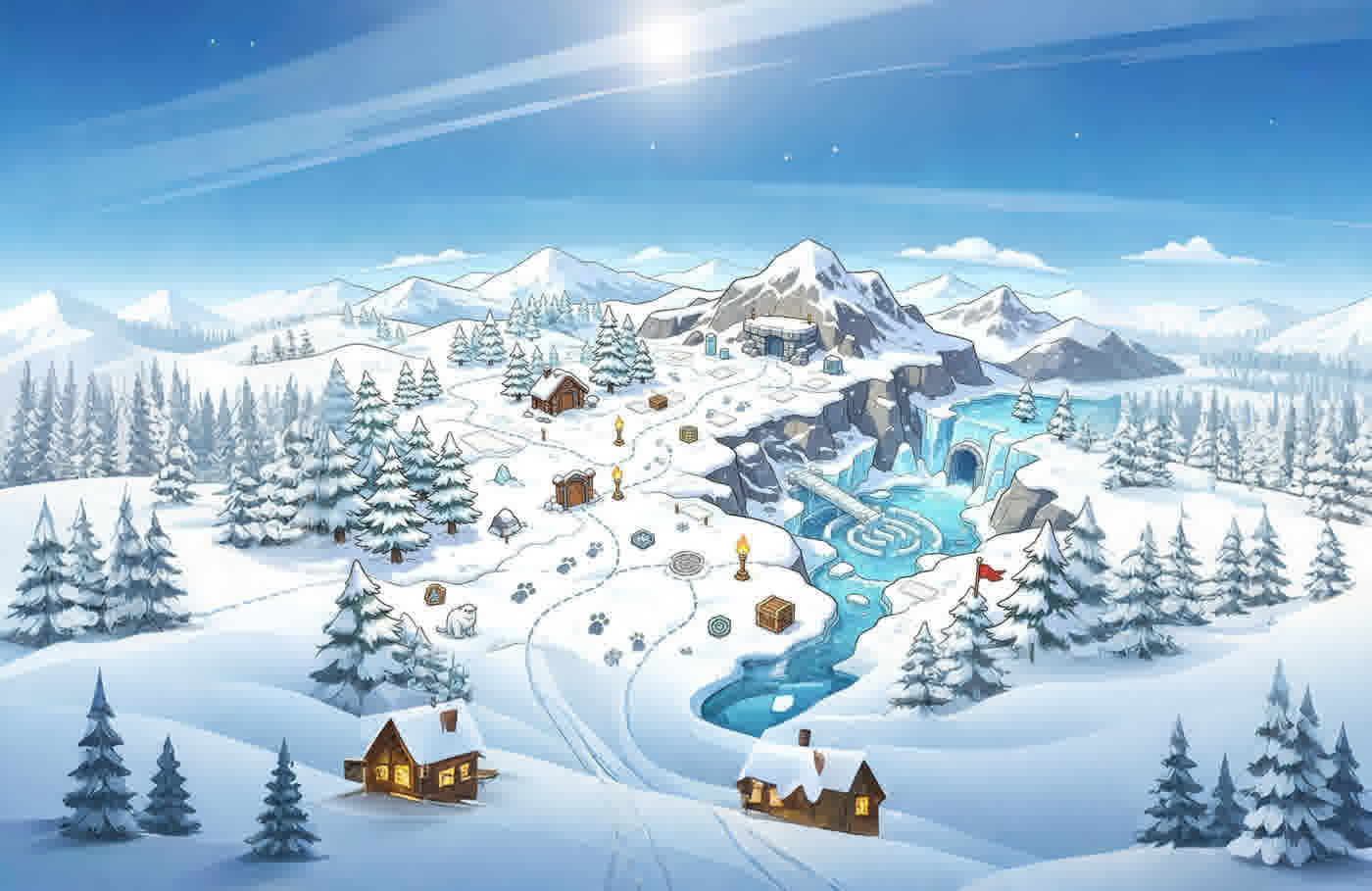 雪山扩展版图